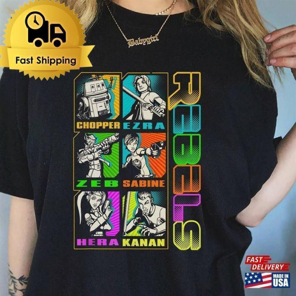 Star Rebels Ghost Crew Space Adventure Fan T-Shirt